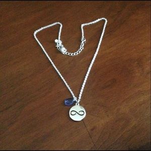 💰3/$15 Necklace Cirlce With Infinity Sign M001